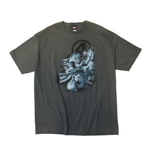 Vintage Marvel Mad Engine Fantastic Four Graphic Tee Size XL